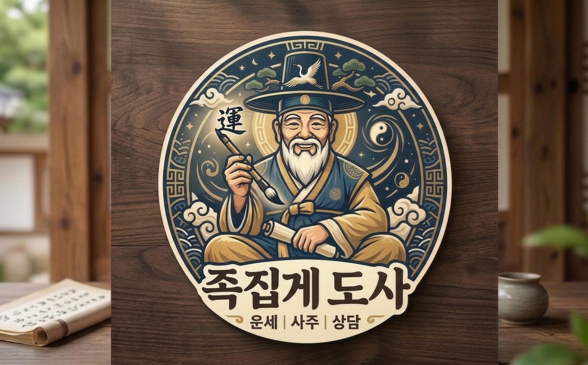 족집게도사 로고
